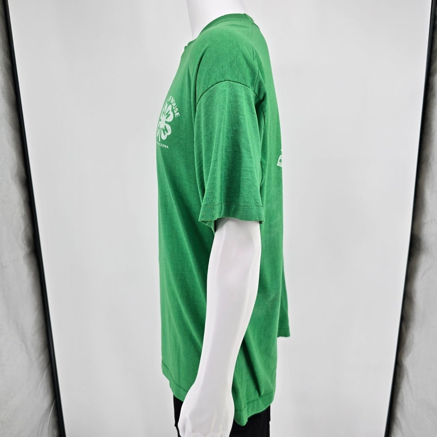 Vintage 1990s Best of Bouse, Arizona 4-H Club Single Stitch Green T-Shirt (XXL)