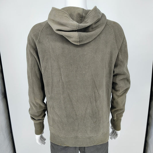 Dolce & Gabbana Faded Olive Green Hooded Button Cardigan (IT Size 44 US 34)