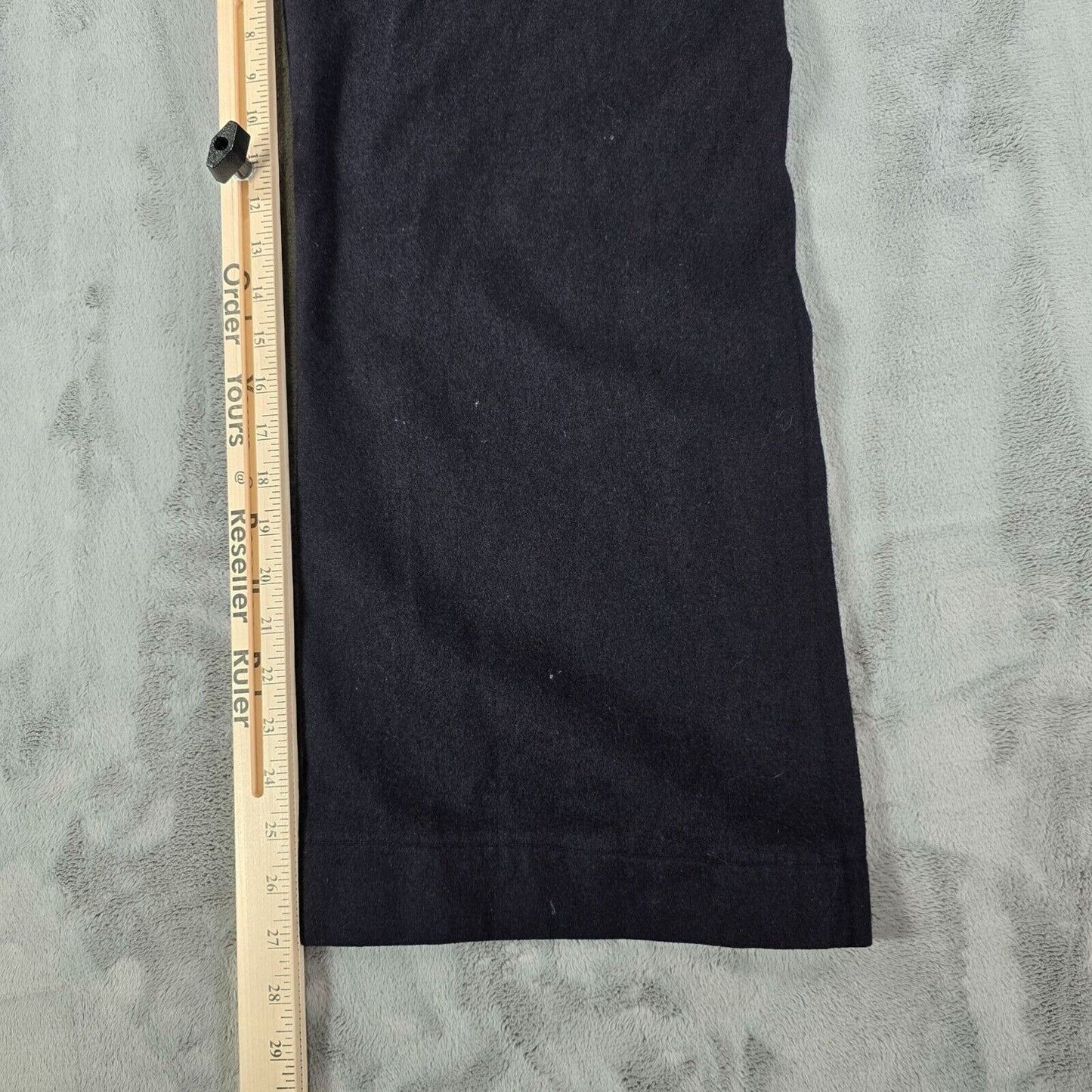 Vintage Late 1940s Early 1950s U.S. Naval Clothing Factory Wool Pants (27x27)