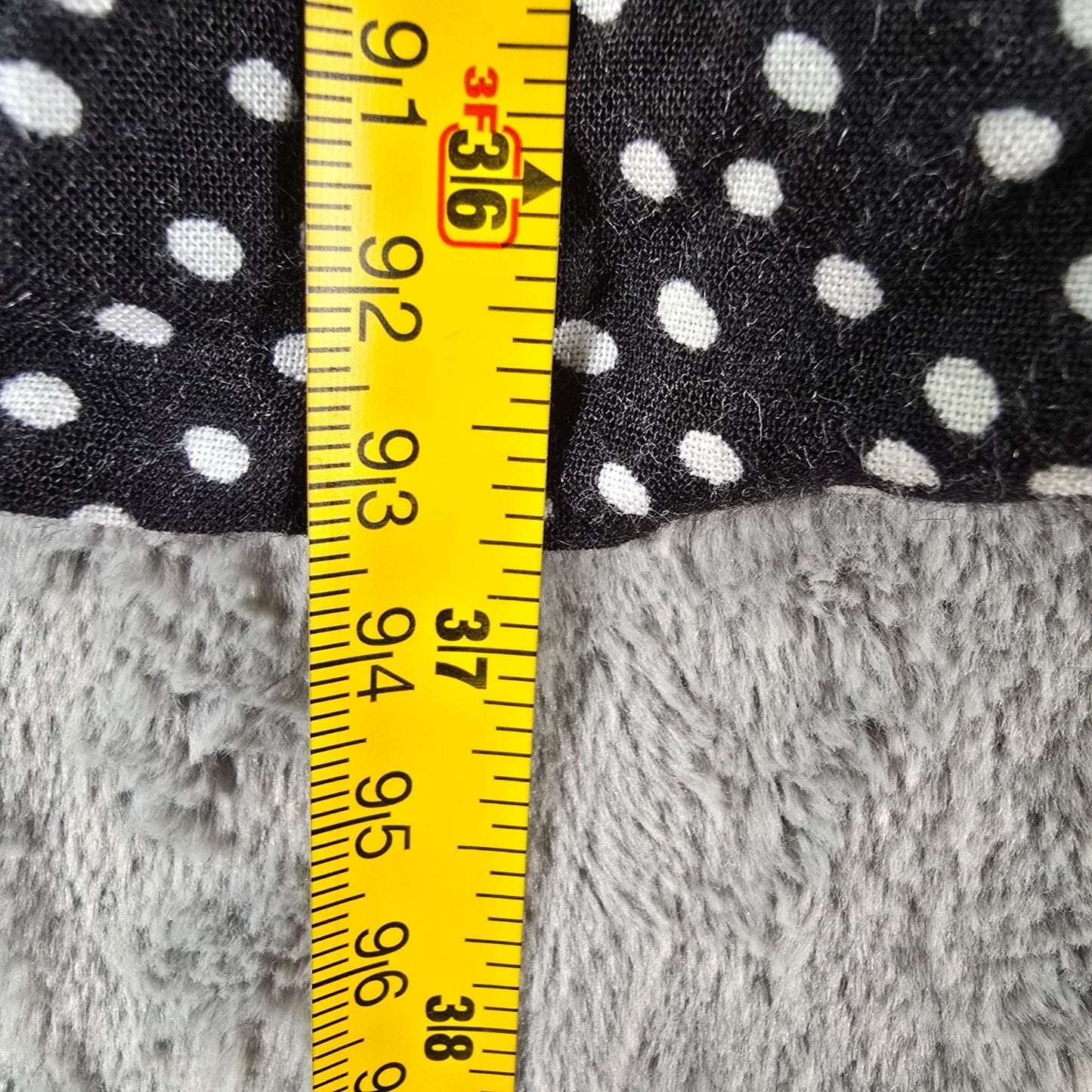 Vintage 1990s Audrey Celine Black/White Dot Print Shirtwaist Day Dress (XS)