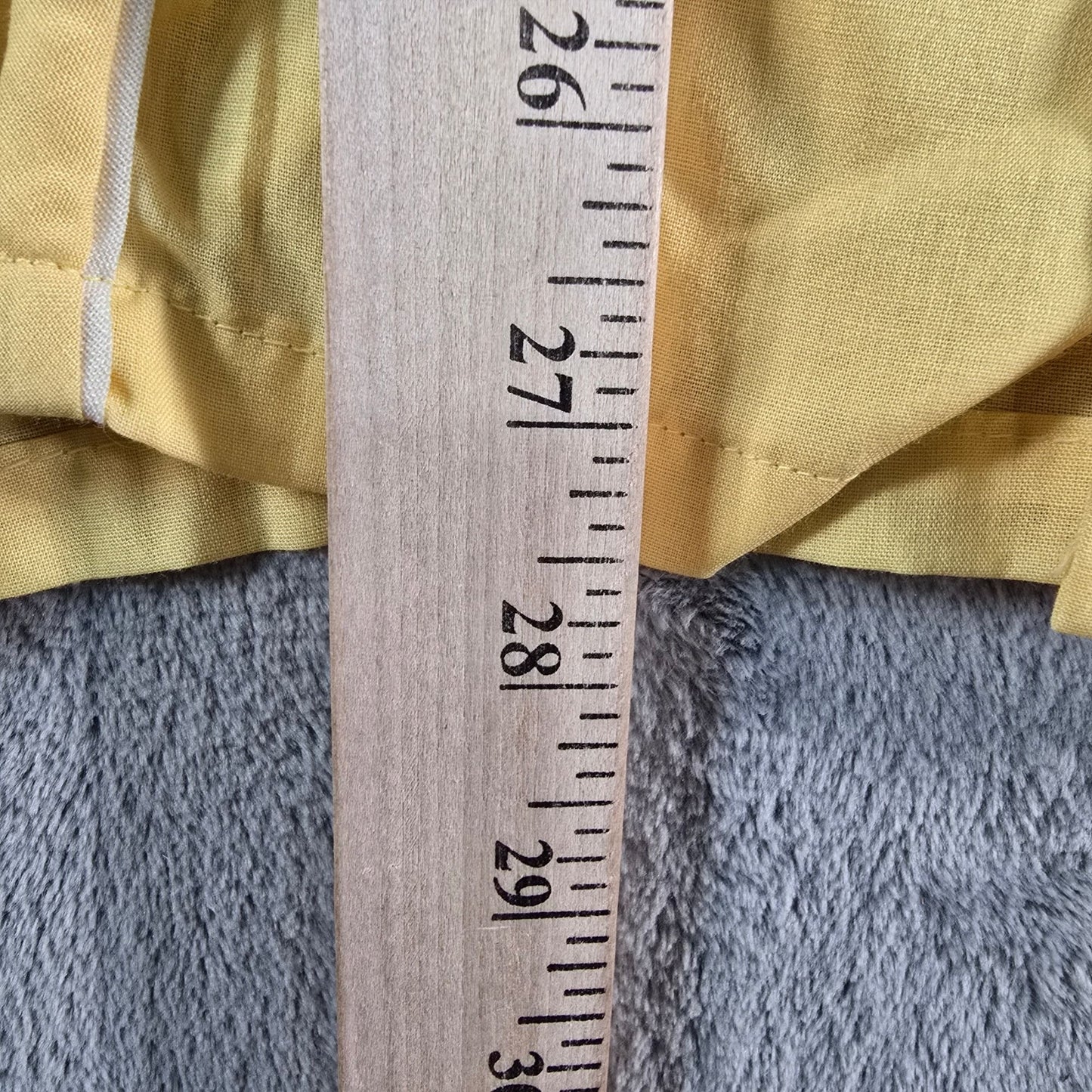 Vintage 1960s Super Spire California Yellow Camp Collar Bowling Shirt (M)