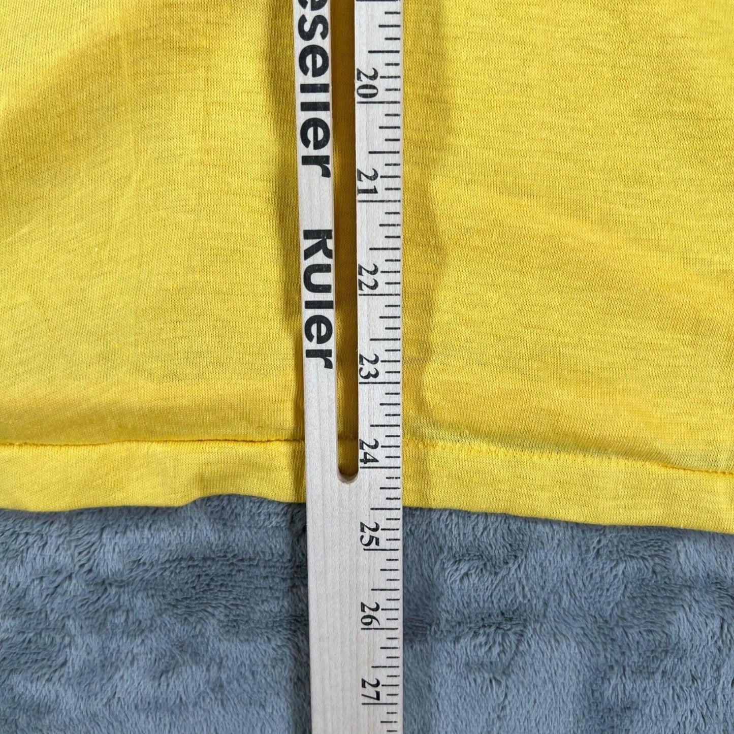 Vintage 1970s The Old Spaghetti Factory Toronto, Canada Yellow T-Shirt (XS)