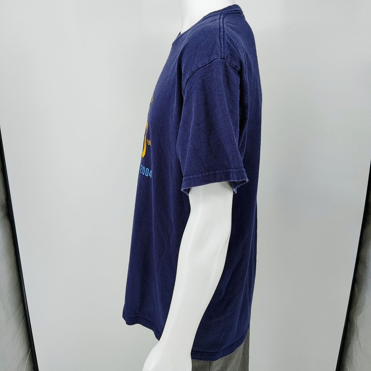 Vintage St. Louis Blues Hockey Bleed Blue 2003-2004 Training Camp T-Shirt (L)