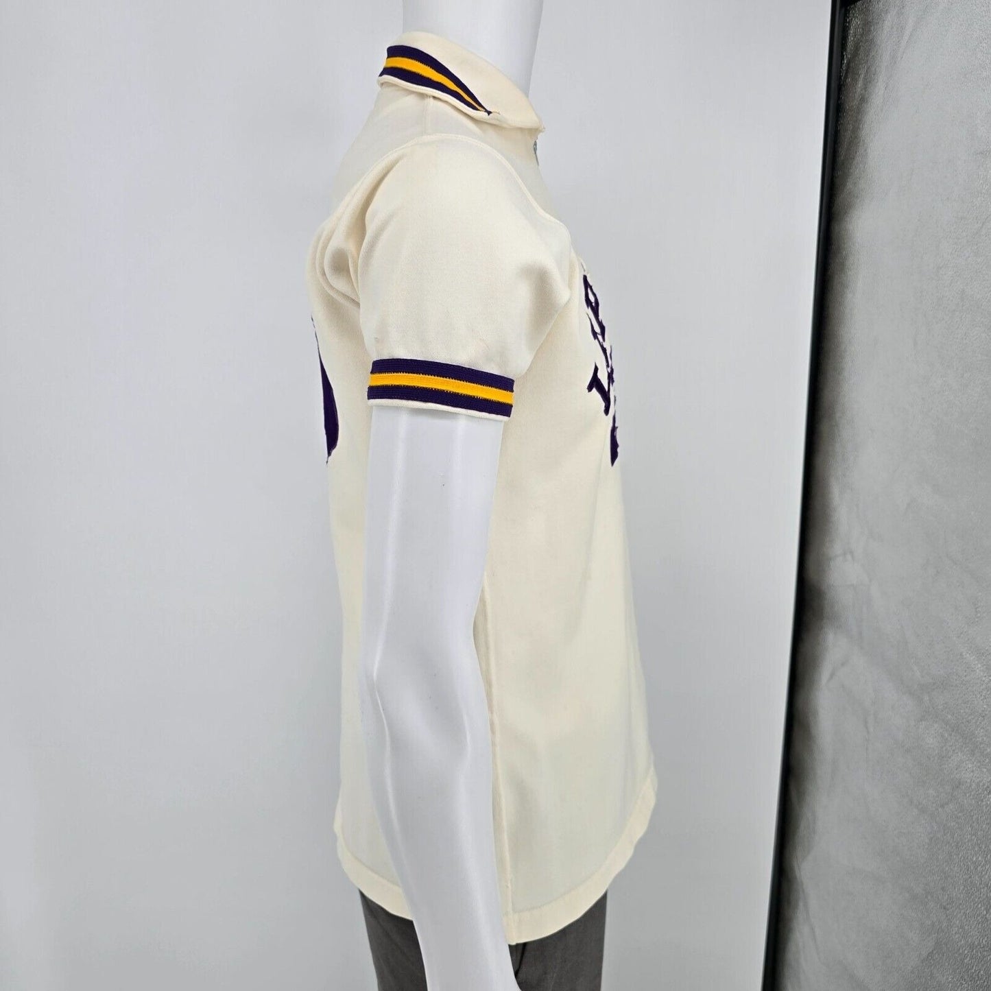 Vintage 1960s Fab Knit Lipscomb College #20 Pullover Jersey (Size 40/ Medium)