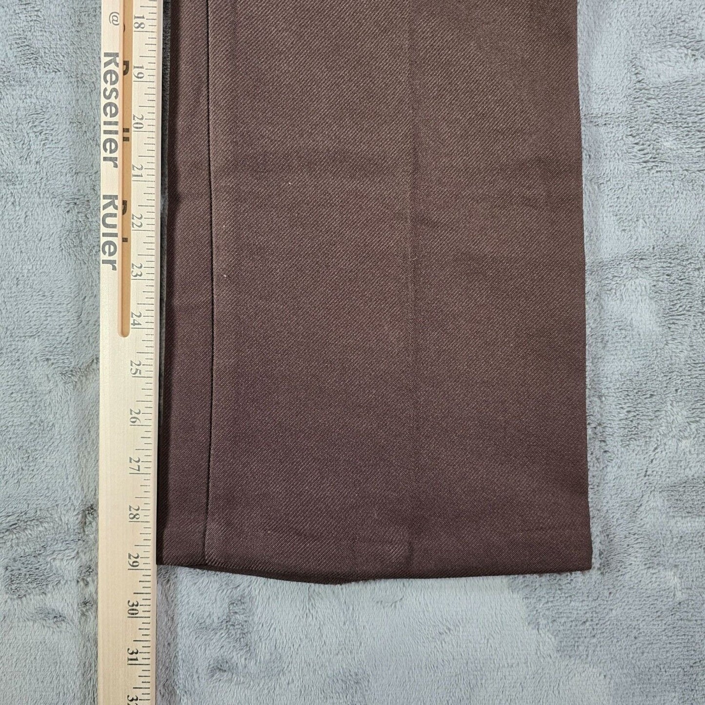 Vintage 1997 Levi's SilverTab Flare Leg Brown Polyester Pants (Juniors 9 Short)