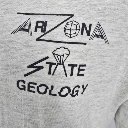 Vintage 1990s Hanes Beefy-T Arizona State Geology 1995-1996 ASU T-Shirt (L/XL)