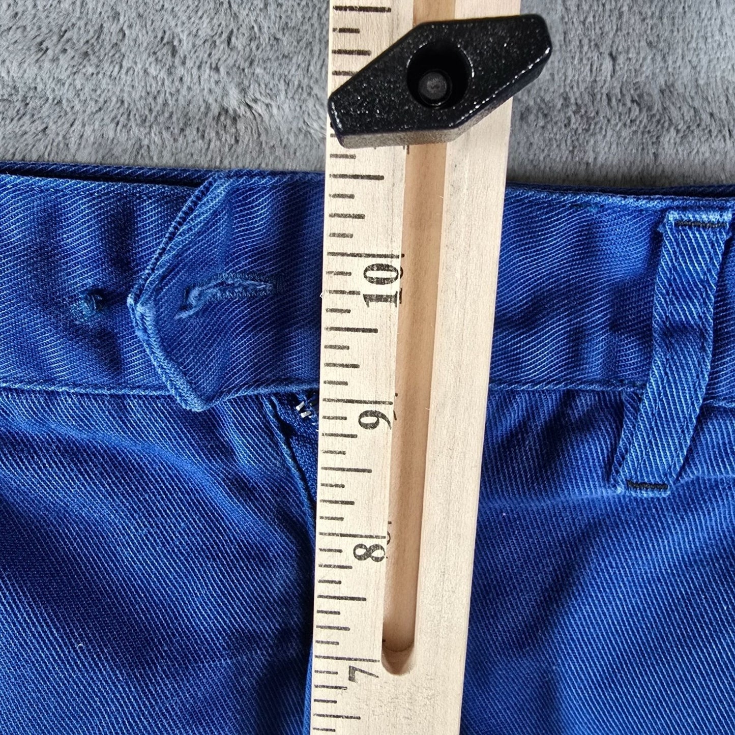 2011 Thrashed Molinel France Mens Blue Painter' s Workwear Cargo Pants (29x30)