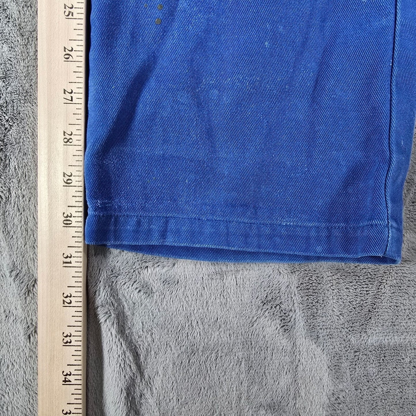 2011 Thrashed Molinel France Mens Blue Painter' s Workwear Cargo Pants (29x30)
