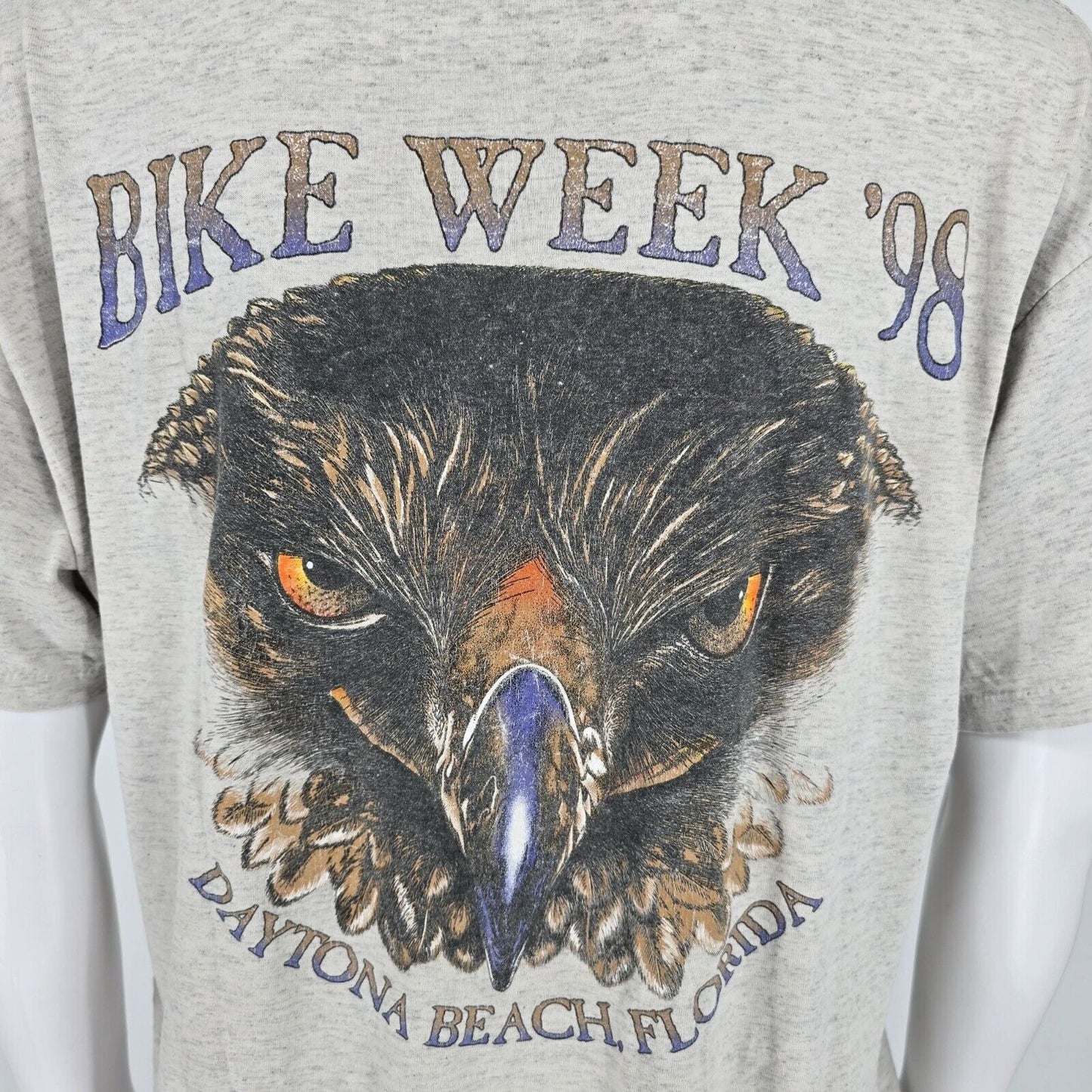 Vintage Banana Heads Bar & Grill Bike Week '98 Daytona Beach, Florida T-Shirt XL