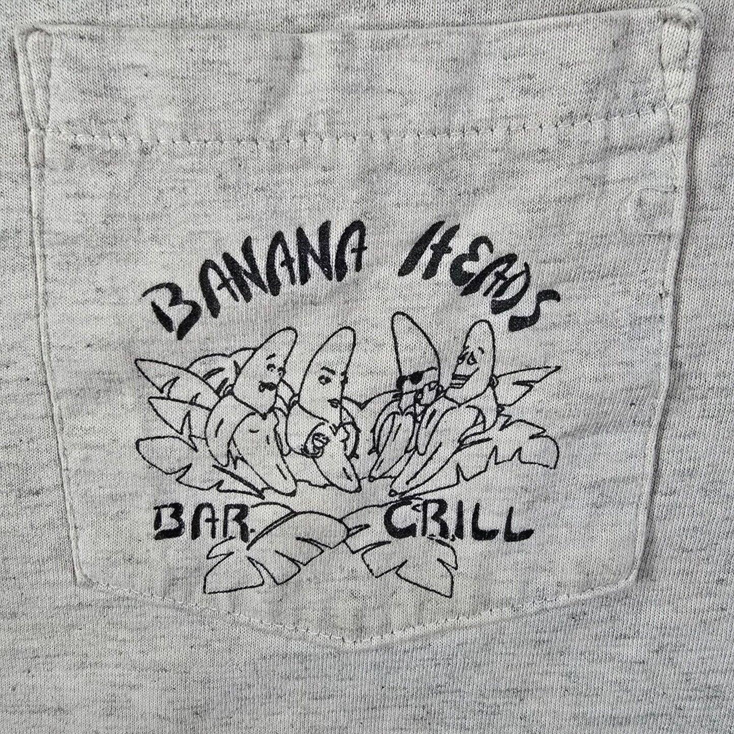 Vintage Banana Heads Bar & Grill Bike Week '98 Daytona Beach, Florida T-Shirt XL