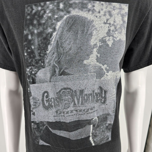 Gas Monkey Garage "Blood, Sweat, and Beers!" Black Graphic T-Shirt (L)