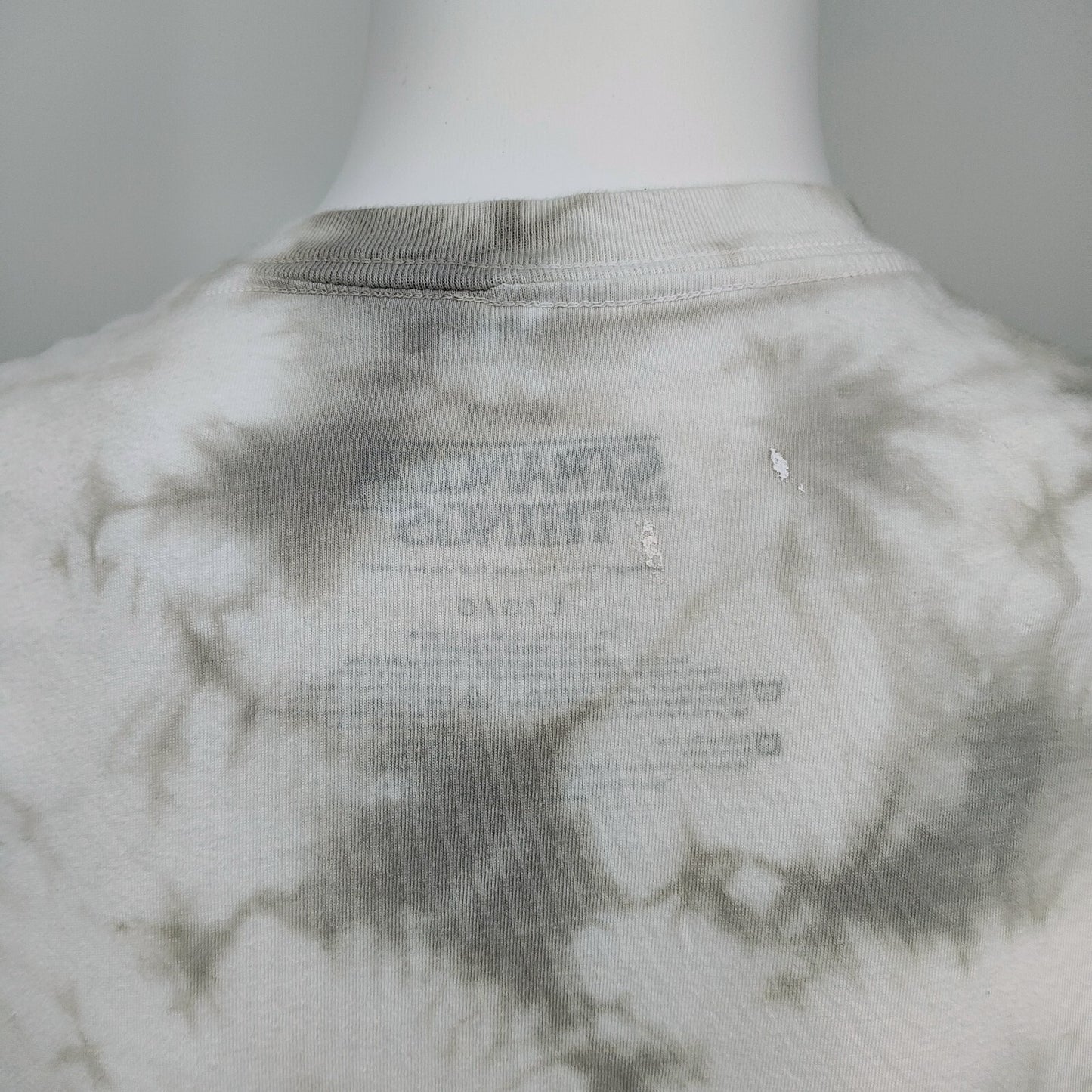 Womens Stranger Things Tie-Dye Graphic T-Shirt (L) *FLAWS*