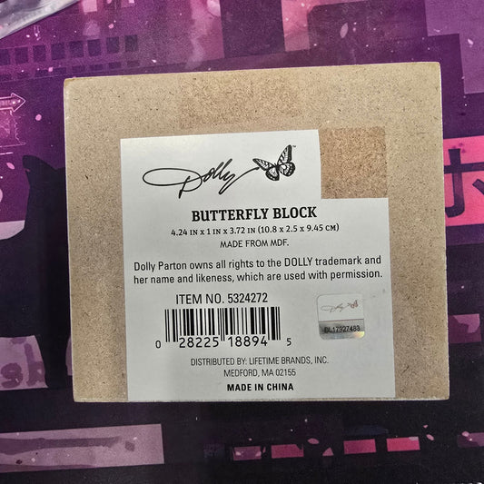 Dolly MDF Butterfly Block