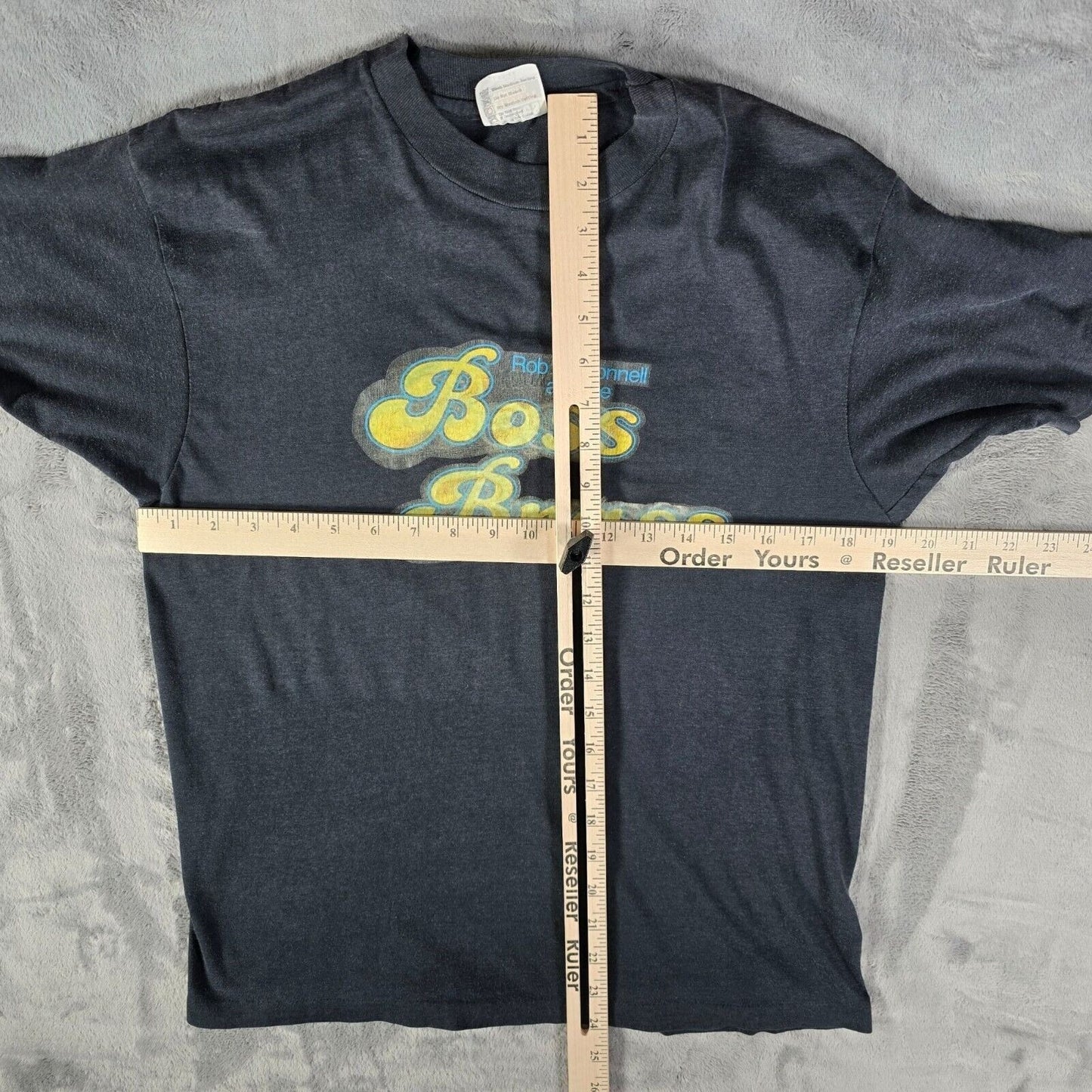 Vintage Early 1980s Rob McConnell and the Boss Brass Single Stitch T-Shirt (M)