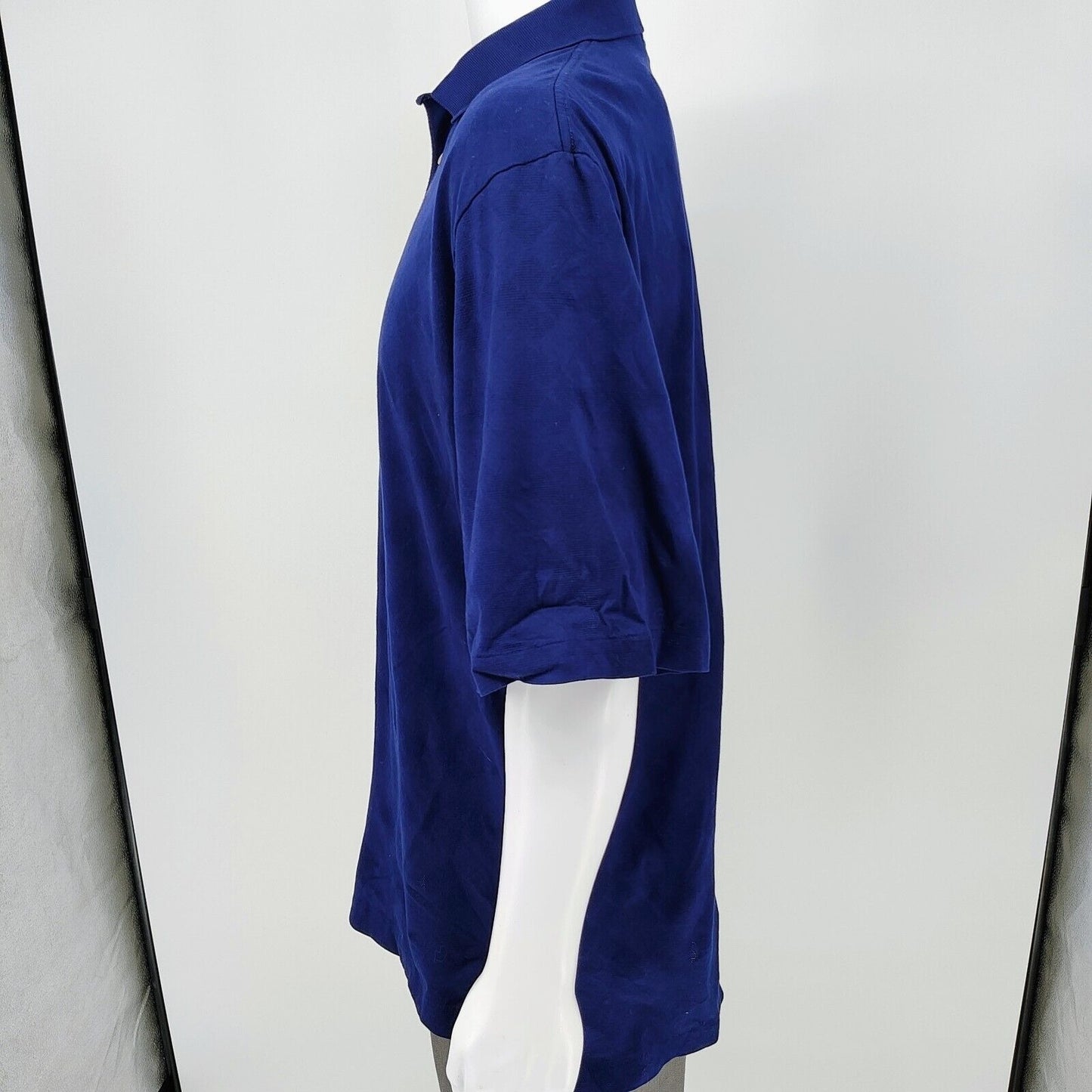 Vintage Polo Golf Ralph Lauren Blue Argyle/Diamond Pattern Polo (Large)