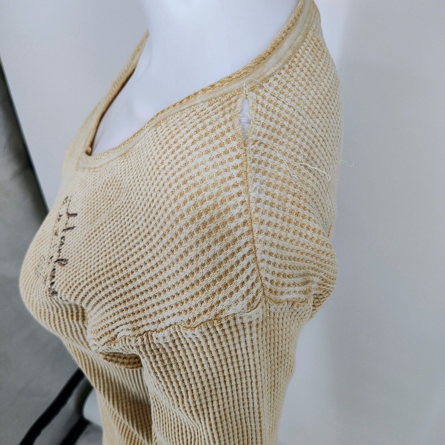 Vintage 1990s Womens Harley-Davidson St. Paul Minnesota Thermal Top (S)