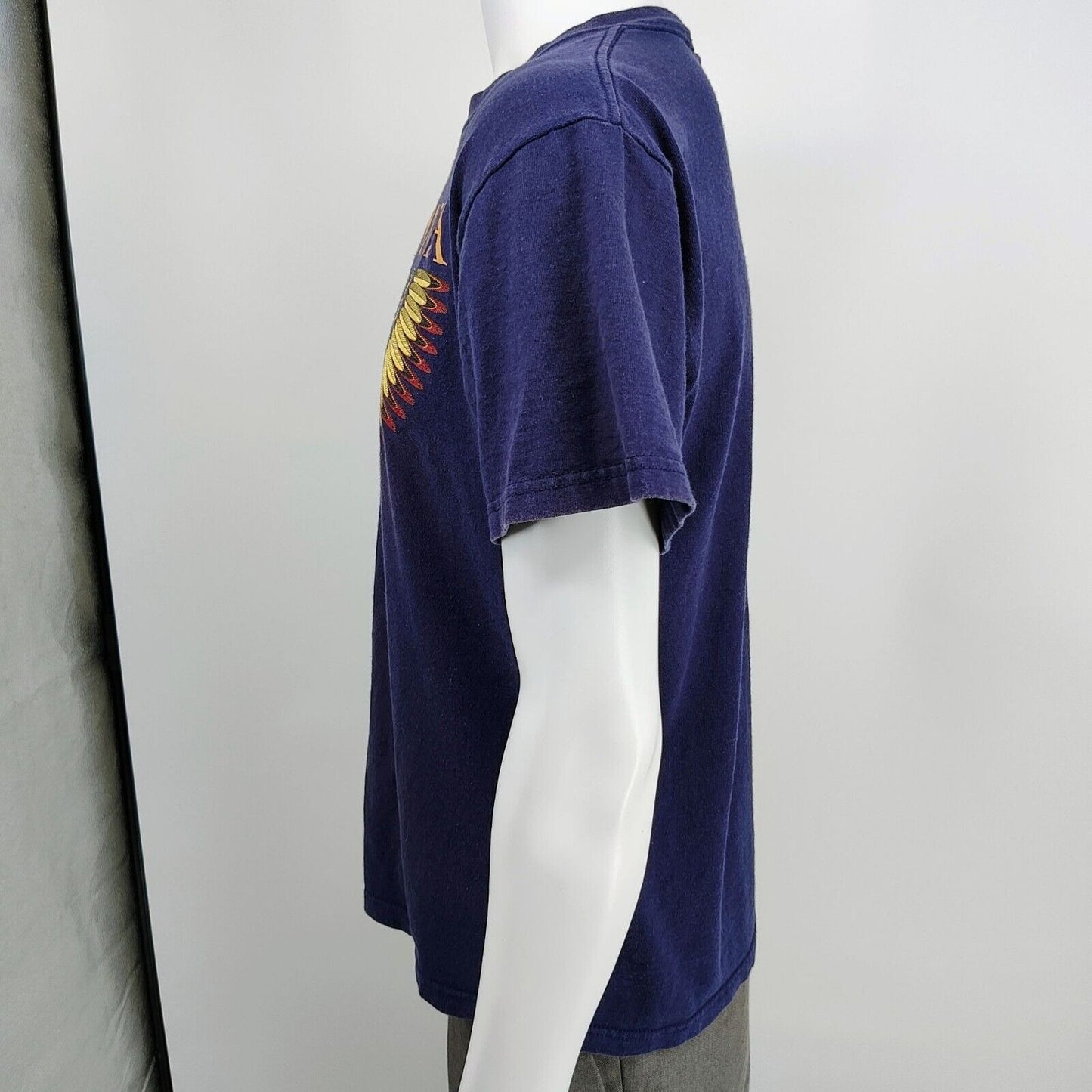 Vintage 1990s Sportex Made in USA "Arizona" Headdress Raised Texture T-Shirt -M