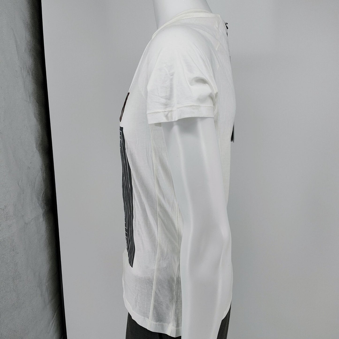 NWD F/W 2017 Emporio Armani Men's Embroidered "METROPOLIS" Graphic T-Shirt (S)