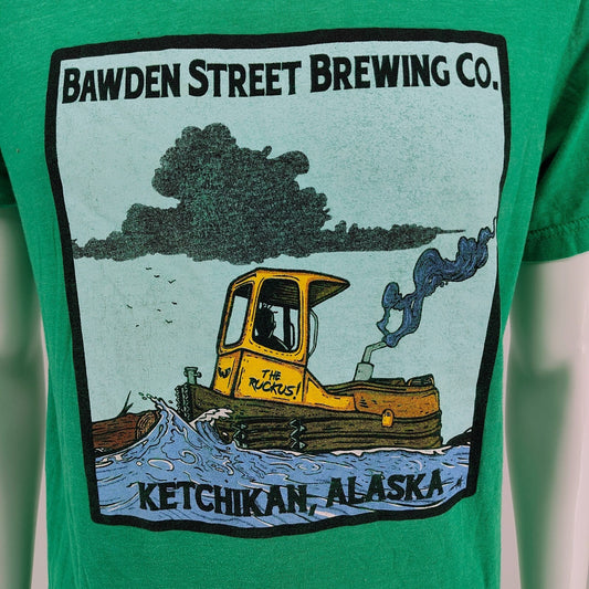 Bawden Street Brewing Co. "The Ruckus!" Ketchikan, Alaska T-Shirt (Medium)