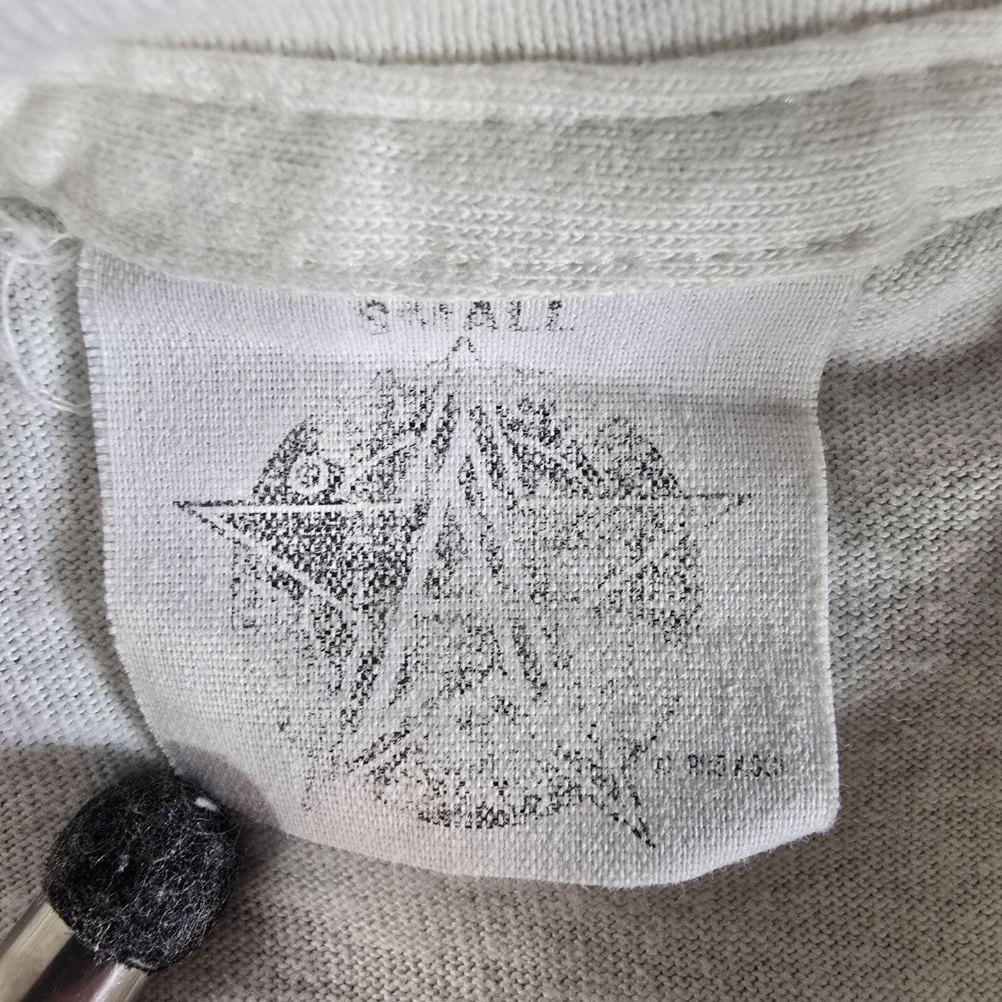 Vintage 1990s Official All Star Cafe Atlanta White Cotton Logo T-Shirt (Small)