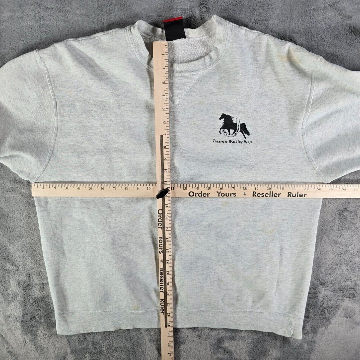 Vintage Y2K Stained Hanes Beefy-T Tennessee Walking Horse Sweatshirt (Large)