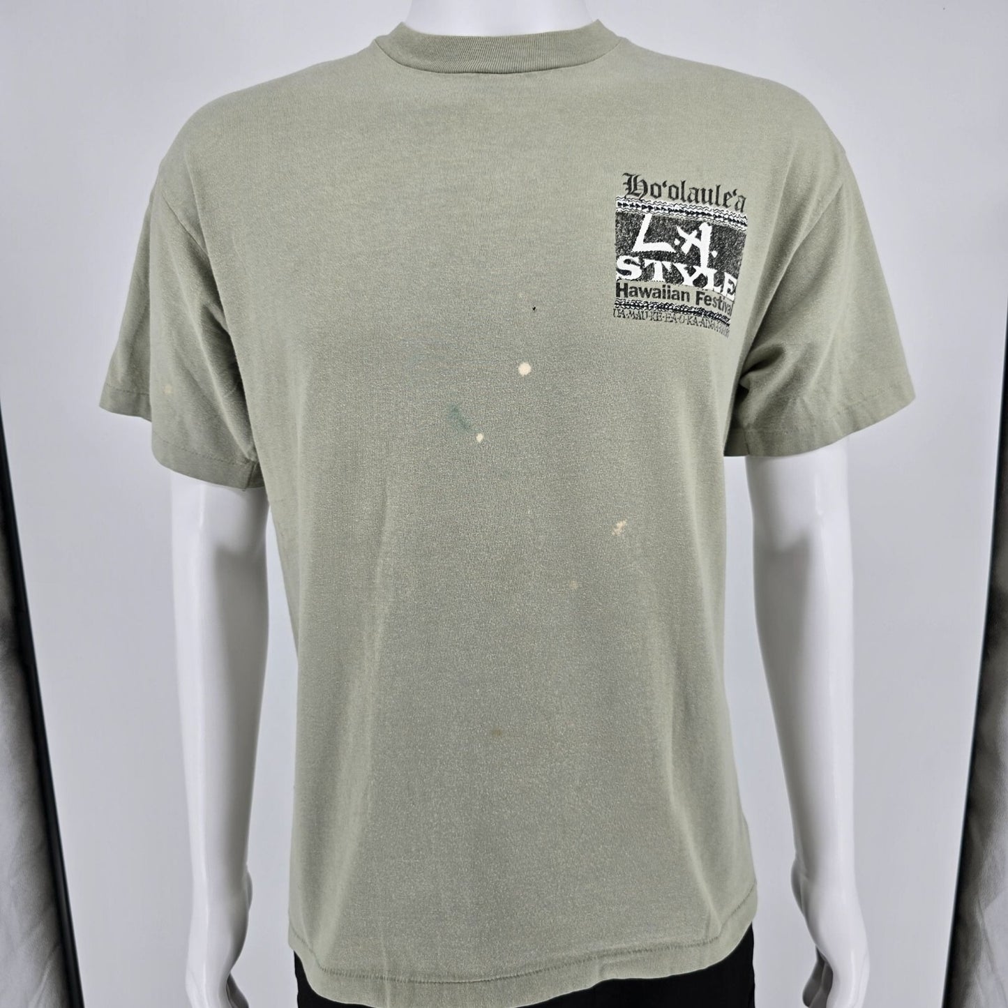 Vintage 1994 Ho'olaule'a Hawaiian Festival L.A. Style Lawndale CA T-Shirt (L)
