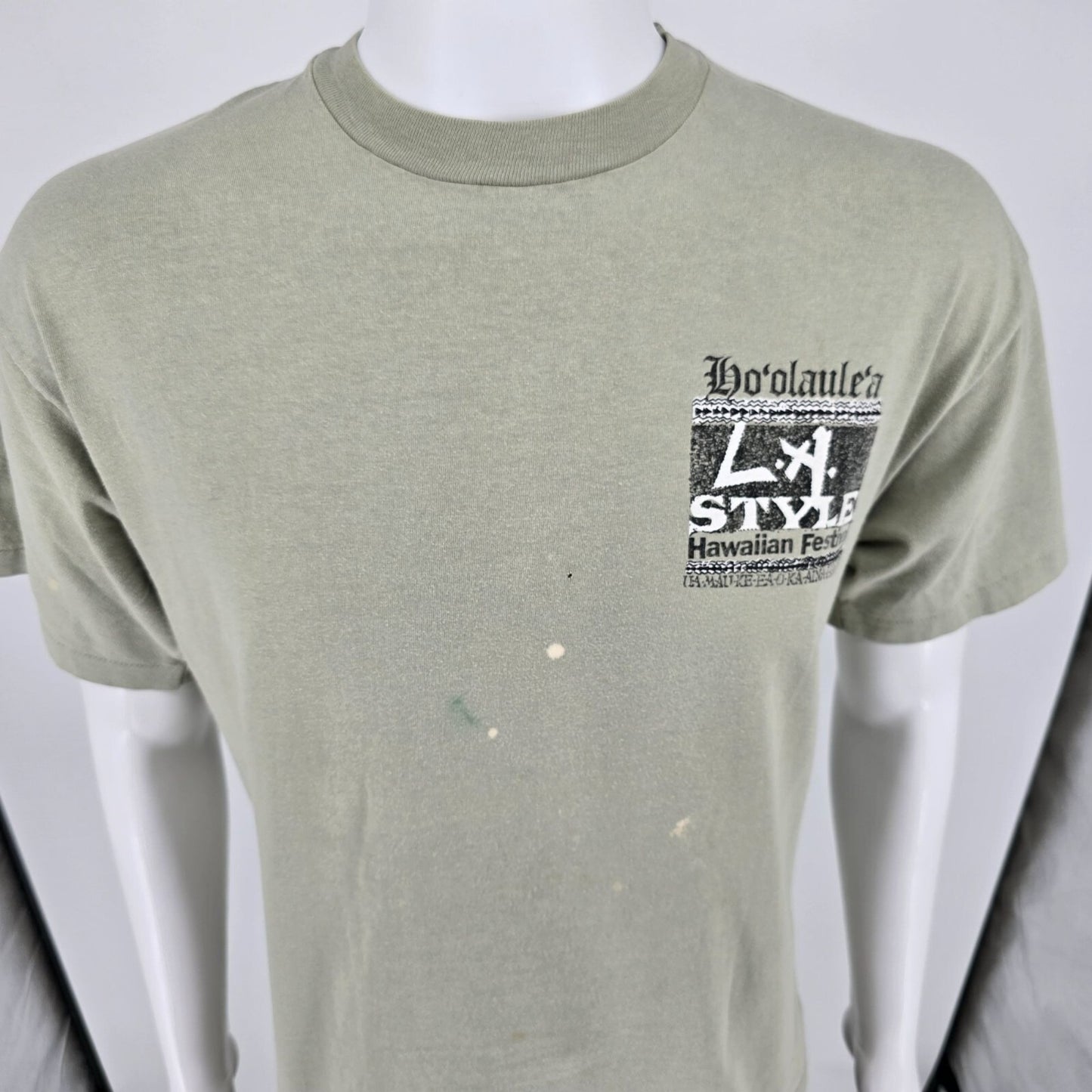 Vintage 1994 Ho'olaule'a Hawaiian Festival L.A. Style Lawndale CA T-Shirt (L)
