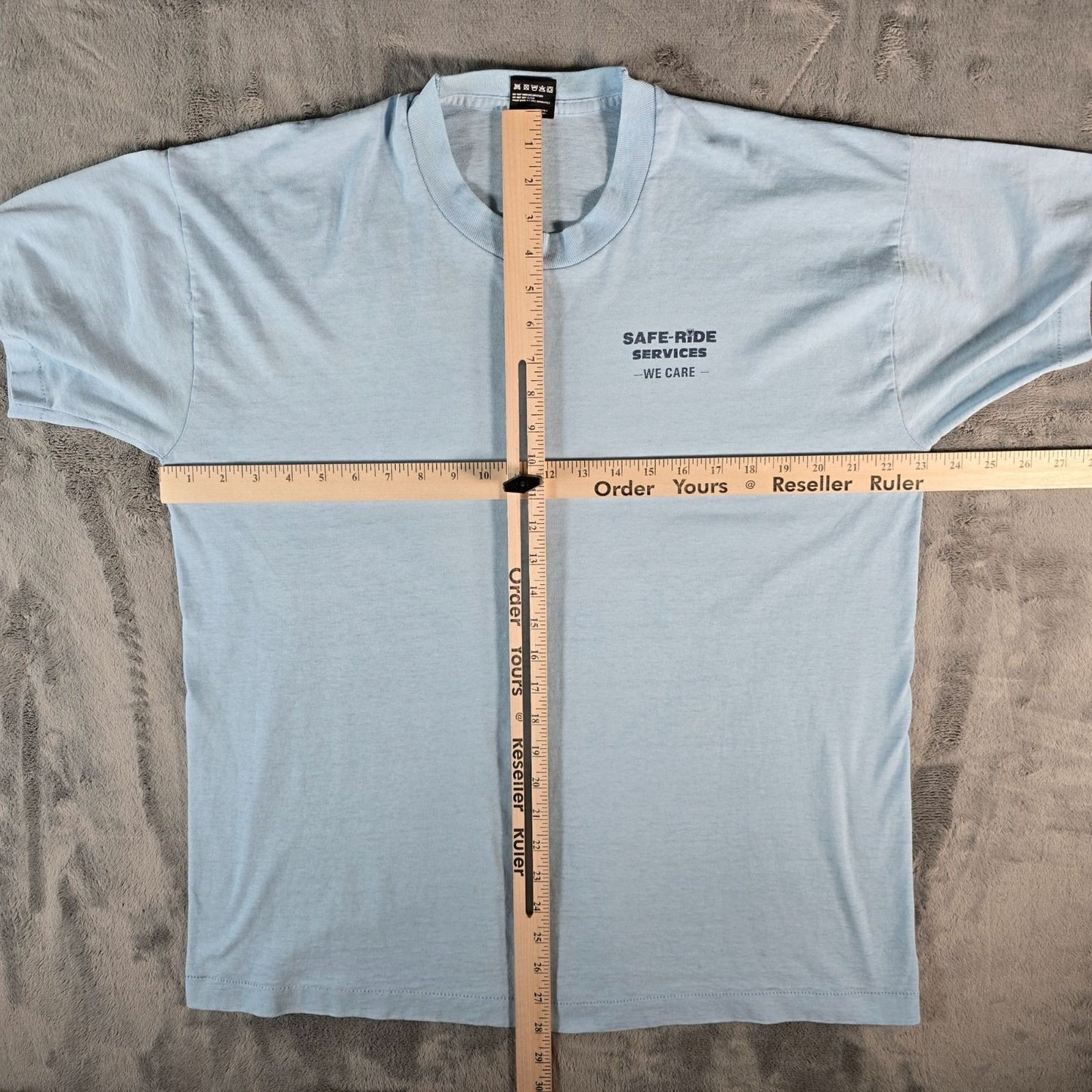 Vintage 1990s Safe-Ride Services Non-Emergency Medical Transportation T-Shirt XL