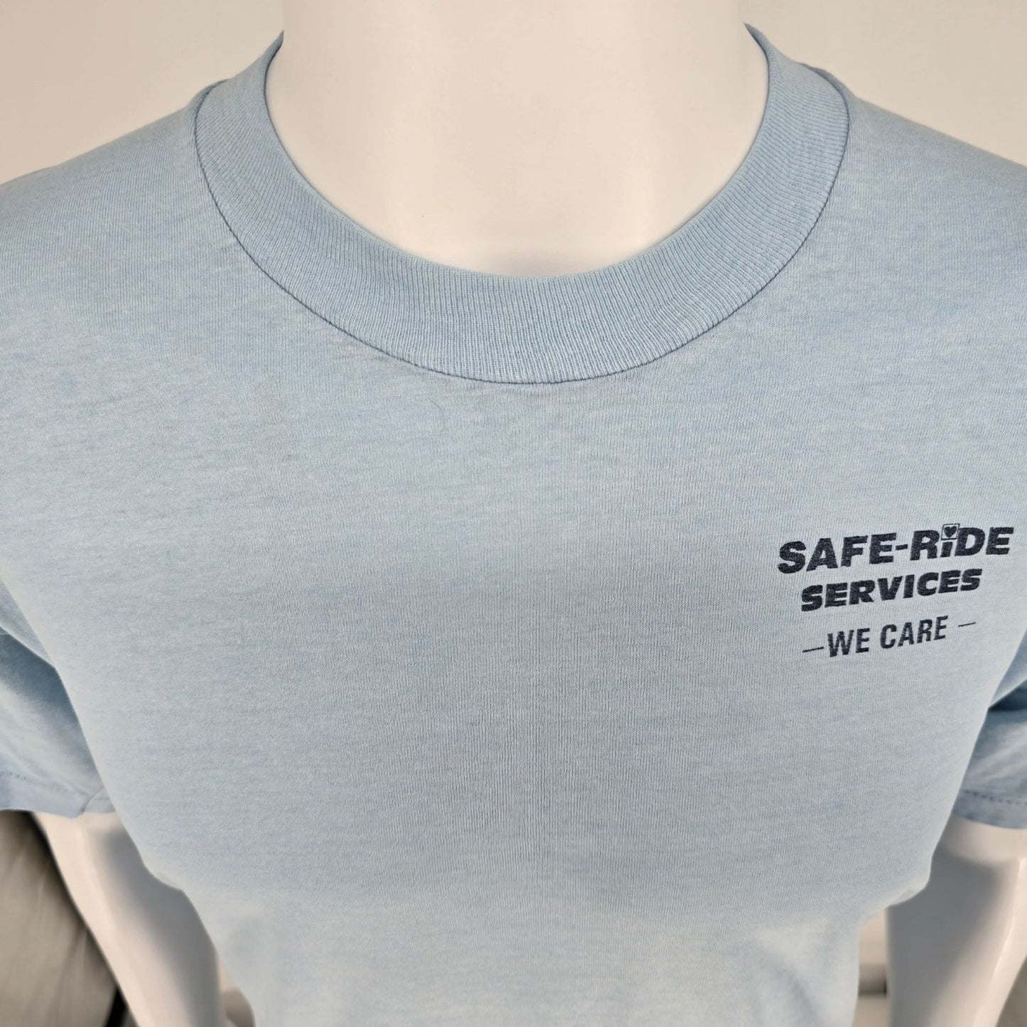Vintage 1990s Safe-Ride Services Non-Emergency Medical Transportation T-Shirt XL