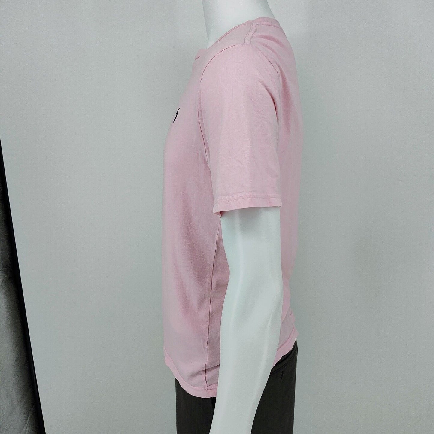 Polo Ralph Lauren Pink T-Shirt Navy Blue Pony Chest Logo (Boys XL 18-20)