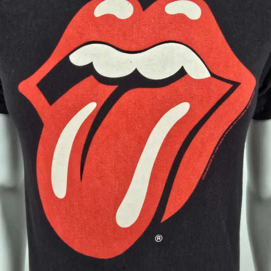 2009 Hanes Heavyweight Rolling Stones Tongue Logo Band T-Shirt (S)