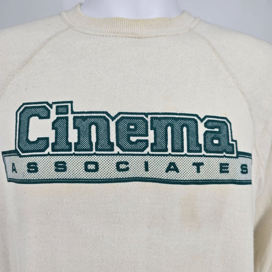 Vintage 1980s Bassett-Walker Cinema Associates Box Fit Raglan Sweatshirt (XL)