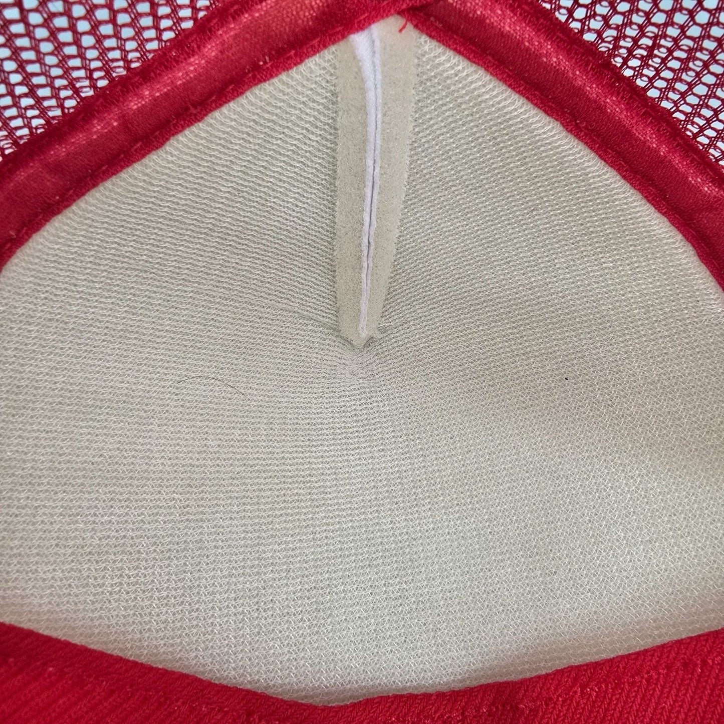 Bubu Stay Wild My Child Red & White Mesh Back Adjustable Kids' Trucker Hat