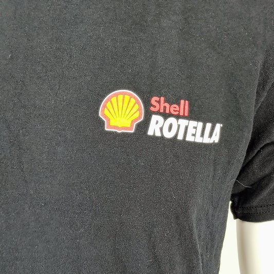 Gildan Shell Rotella SuperRigs 2019 Minnesota Black Graphic T-Shirt (M)