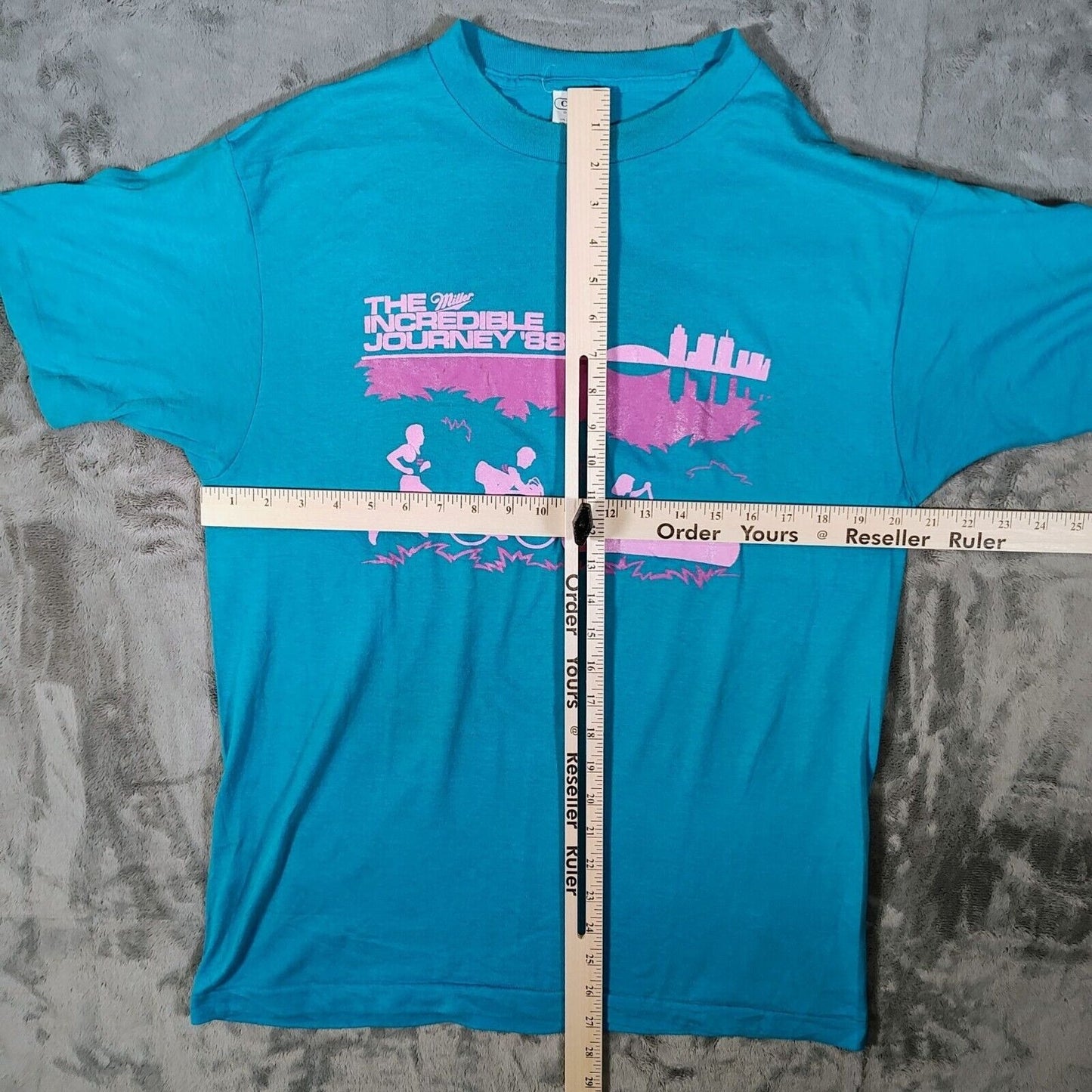 Vintage 1988 "The Miller Incredible Journey '88" Single Stitch T-Shirt (M)