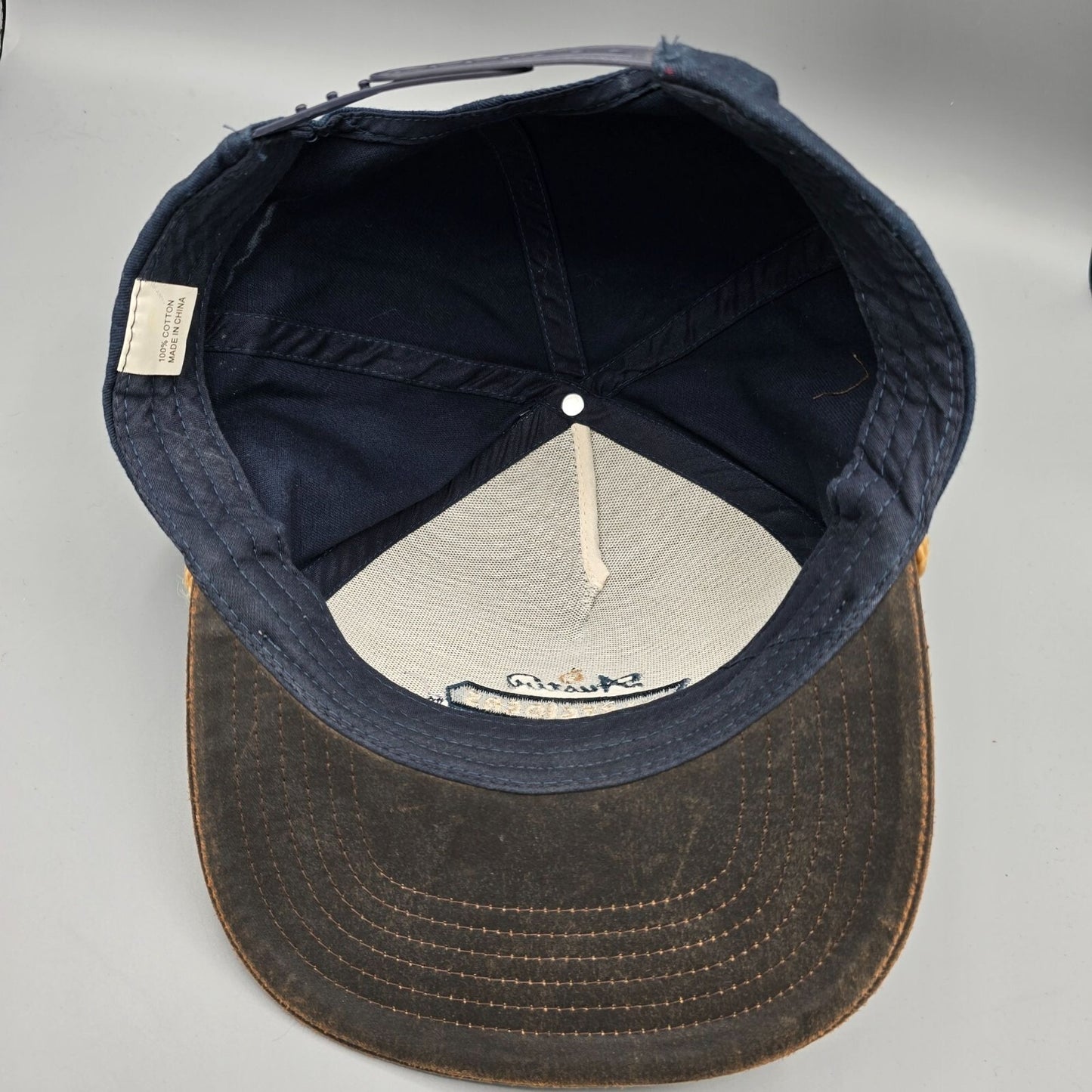 Austin Eastciders "Cider Y'all" Beige & Brown Cotton Snapback Five-Panel Hat