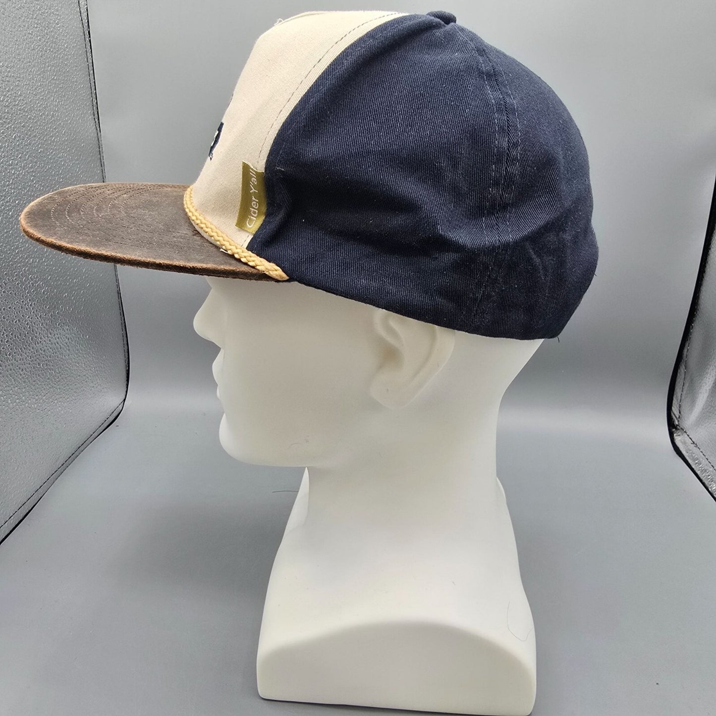 Austin Eastciders "Cider Y'all" Beige & Brown Cotton Snapback Five-Panel Hat