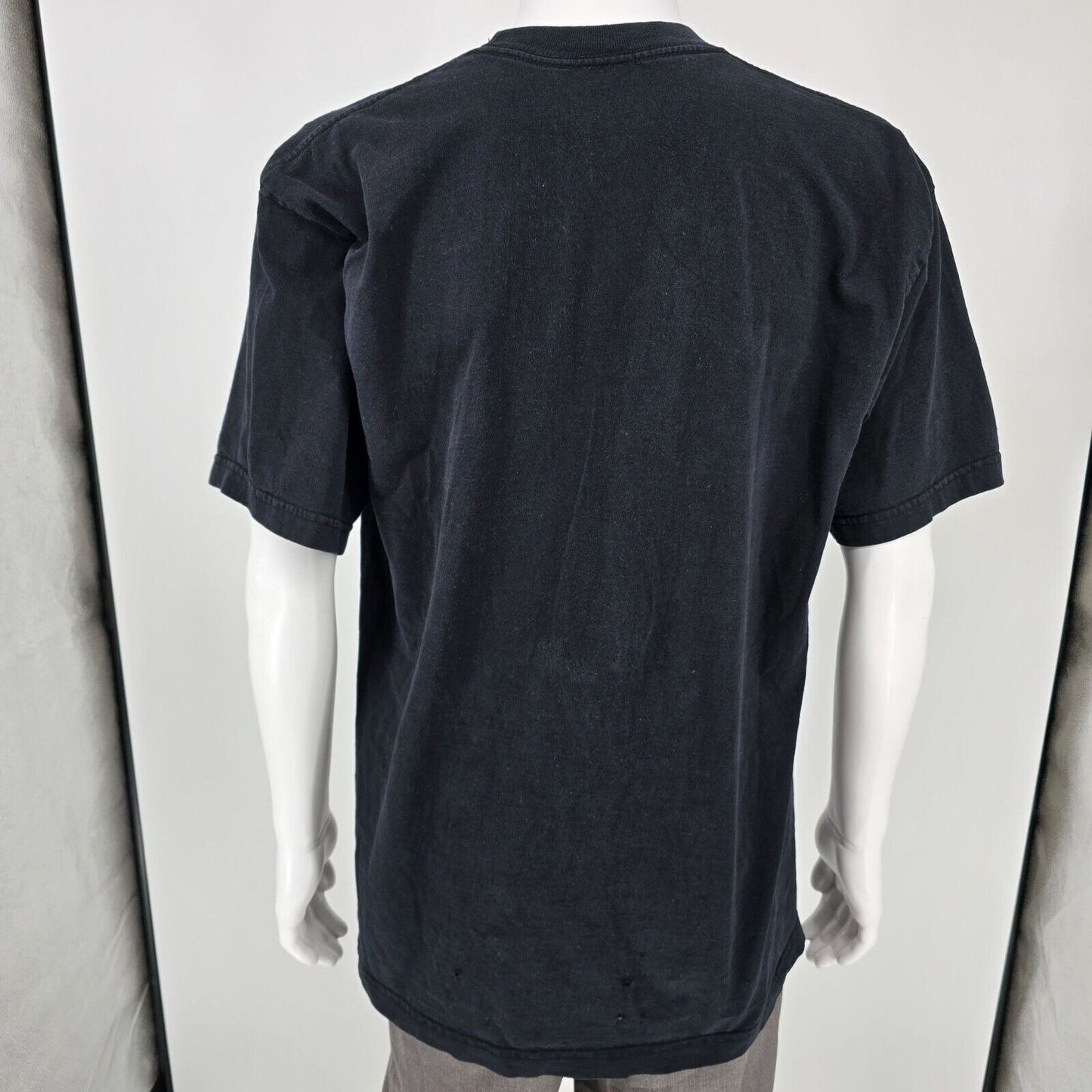 Vintage Y2K Pro 5 "Rolling Stoned" Black Graphic Parody T-Shirt (L) *Holes