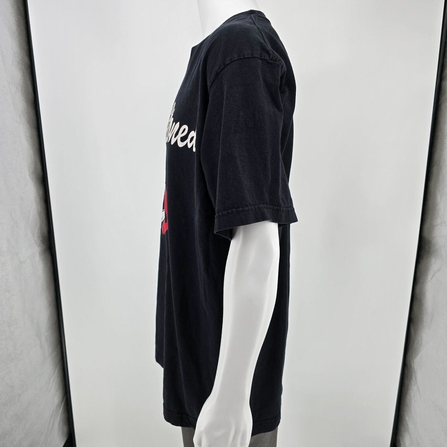Vintage Y2K Pro 5 "Rolling Stoned" Black Graphic Parody T-Shirt (L) *Holes