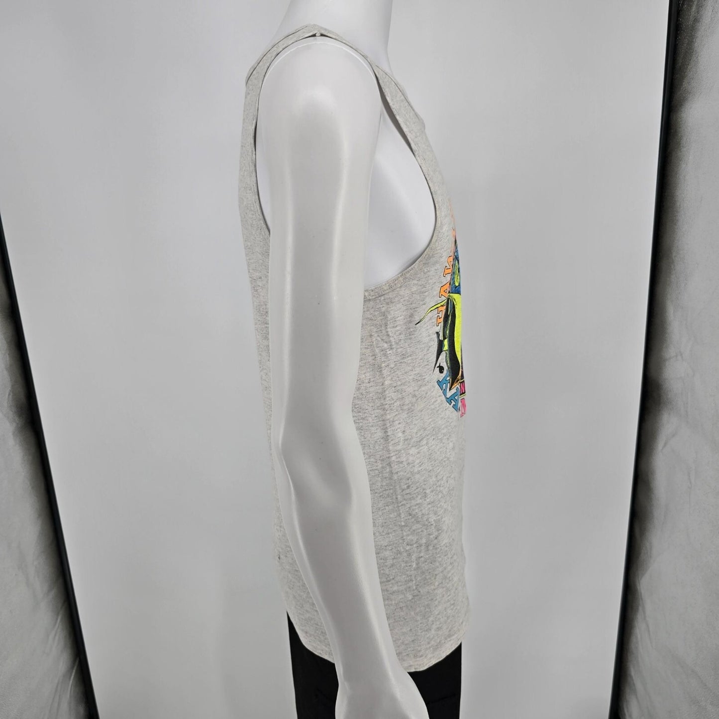 Vintage 1990s Exotic Fishes of the Pacific "A Snorkeling Paradise" Tank Top (S)