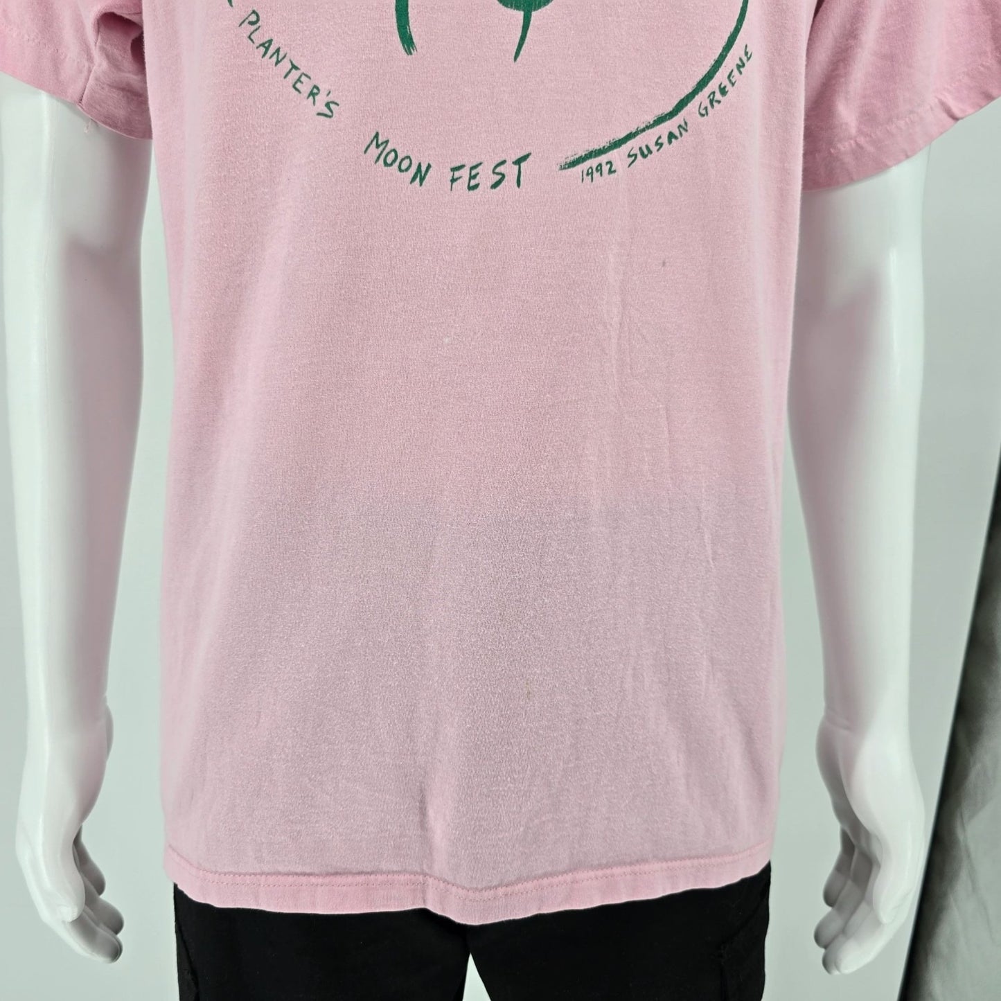 Vintage 1990s Jerzees Susan Greene "Planter's Moon Fest" 1992 Art T-Shirt (M)