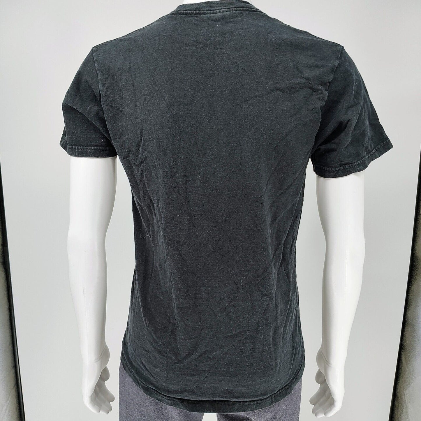 Vintage Late 1990s Early 2000s Liren Dragon Black & Gold Graphic T-Shirt (M)
