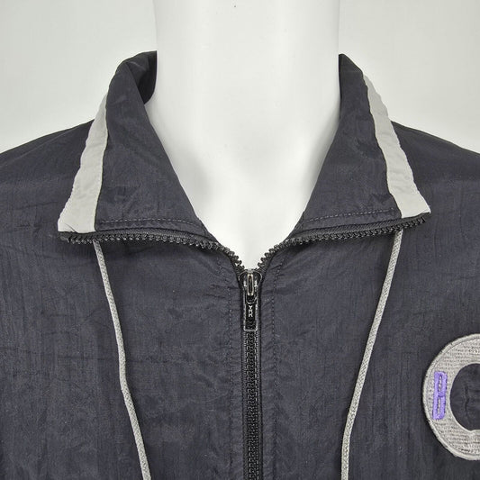 Vintage 1990s Nike Gray Label Factory Sample Bo Jackson Windbreaker Jacket (M)