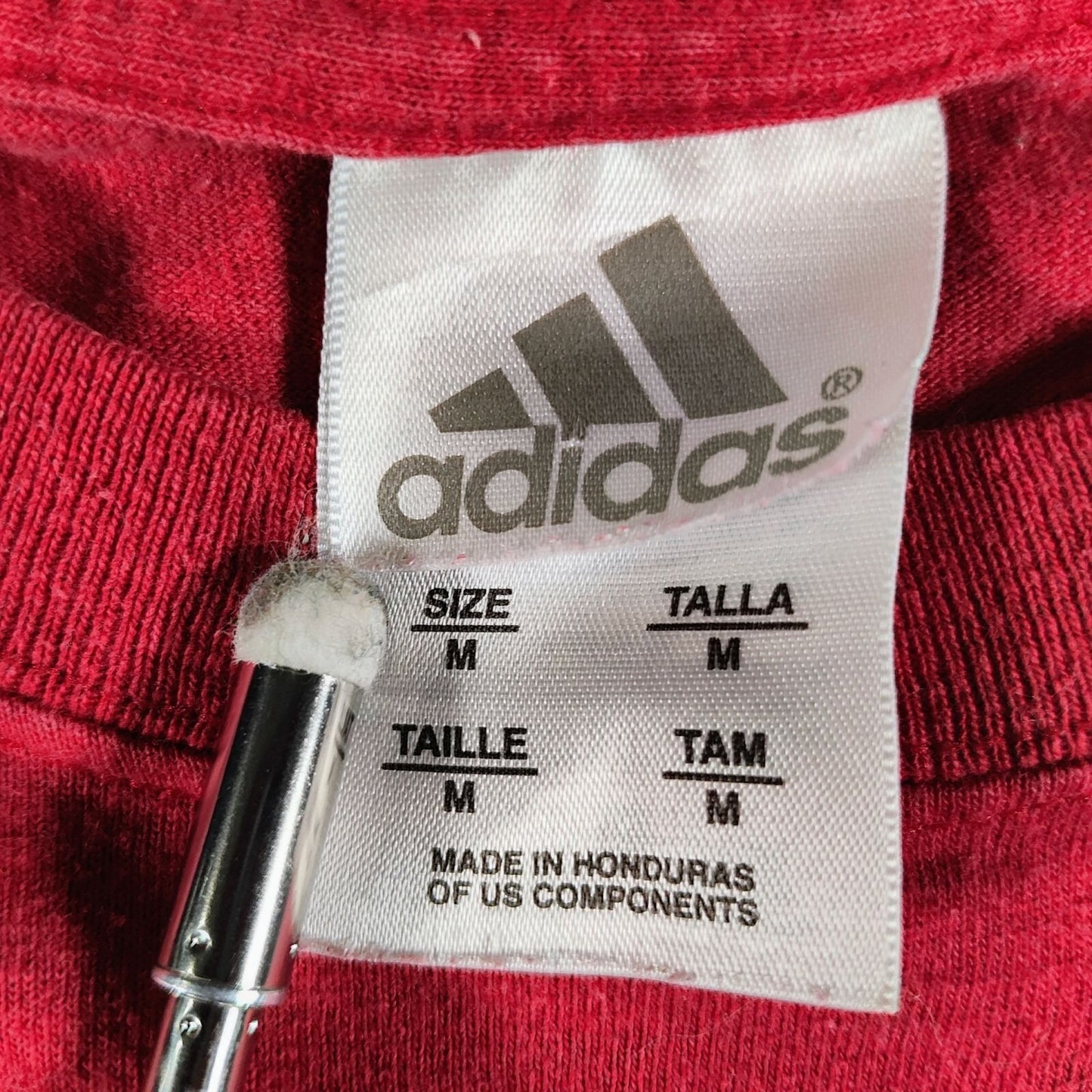 Adidas Real Salt Lake Logo Major League Soccer Red Long Sleeve Graphic Shirt (M)