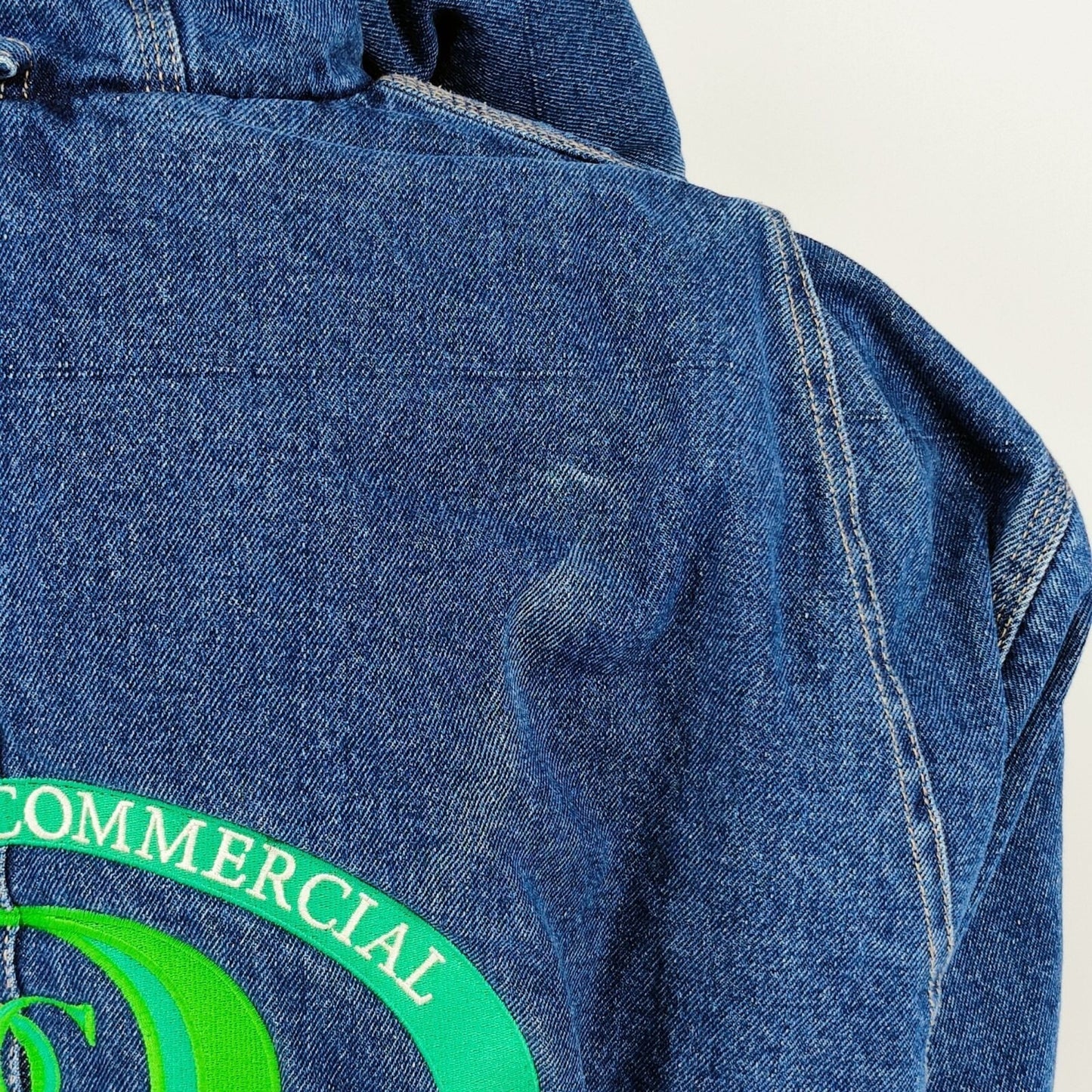 Berne Workwear "Colorado Commercial Roofing" Insulated Denim Jacket (Large)
