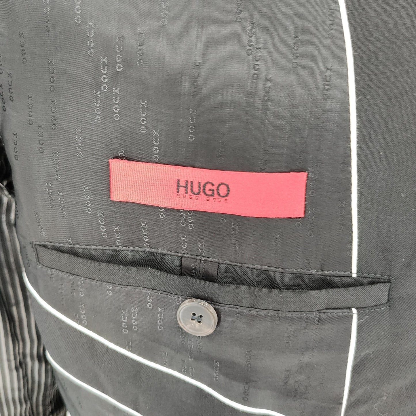 Hugo Hugo Boss Aikonenen/Hol Super 120 Virgin Wool Sport Coat Suit Jacket (40L)