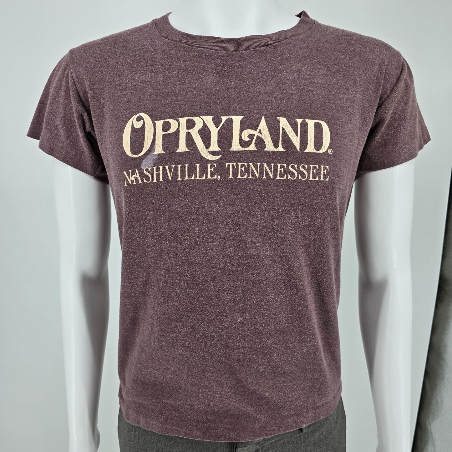 Vintage 1980s Enco Originals Opryland Nashville, Tennesse Souvenir T-Shirt (S/M)