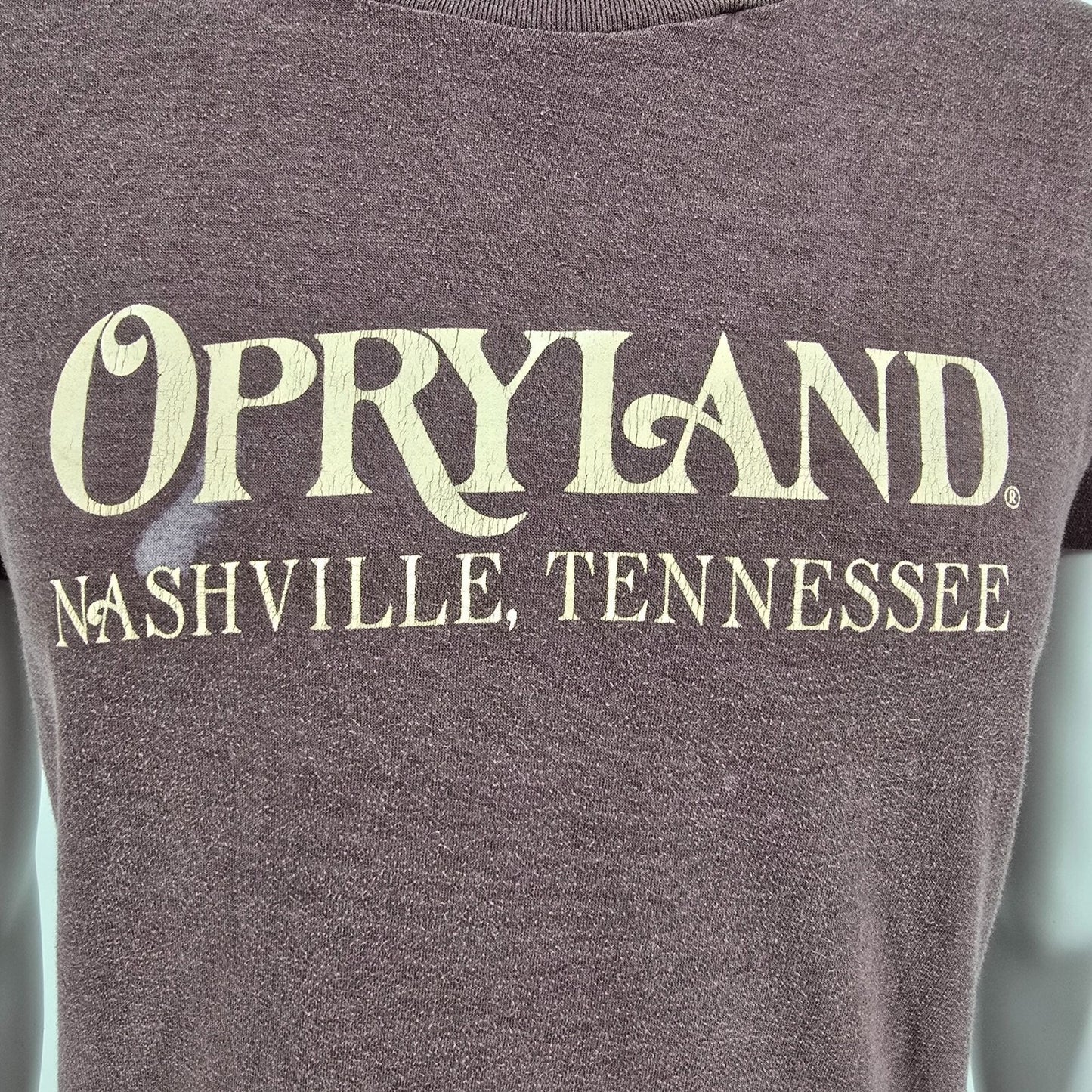 Vintage 1980s Enco Originals Opryland Nashville, Tennesse Souvenir T-Shirt (S/M)