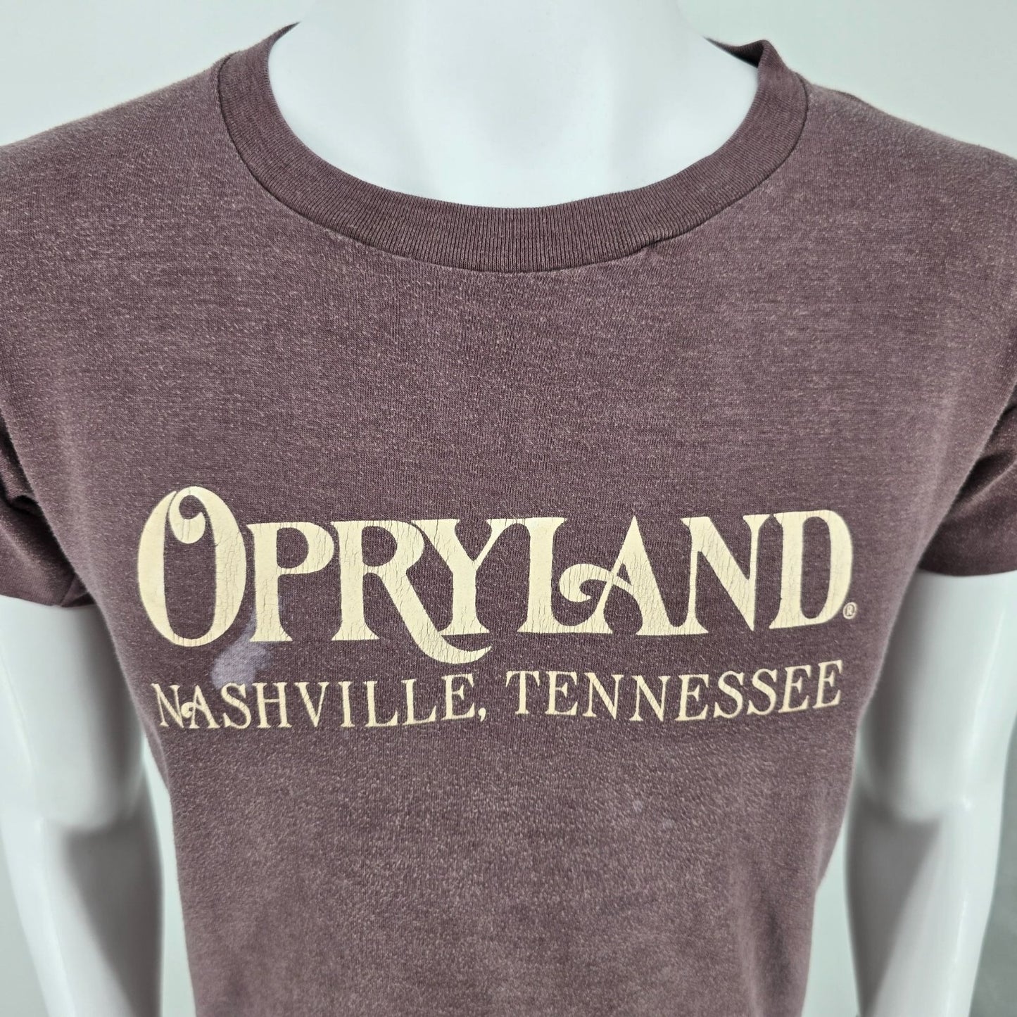 Vintage 1980s Enco Originals Opryland Nashville, Tennesse Souvenir T-Shirt (S/M)