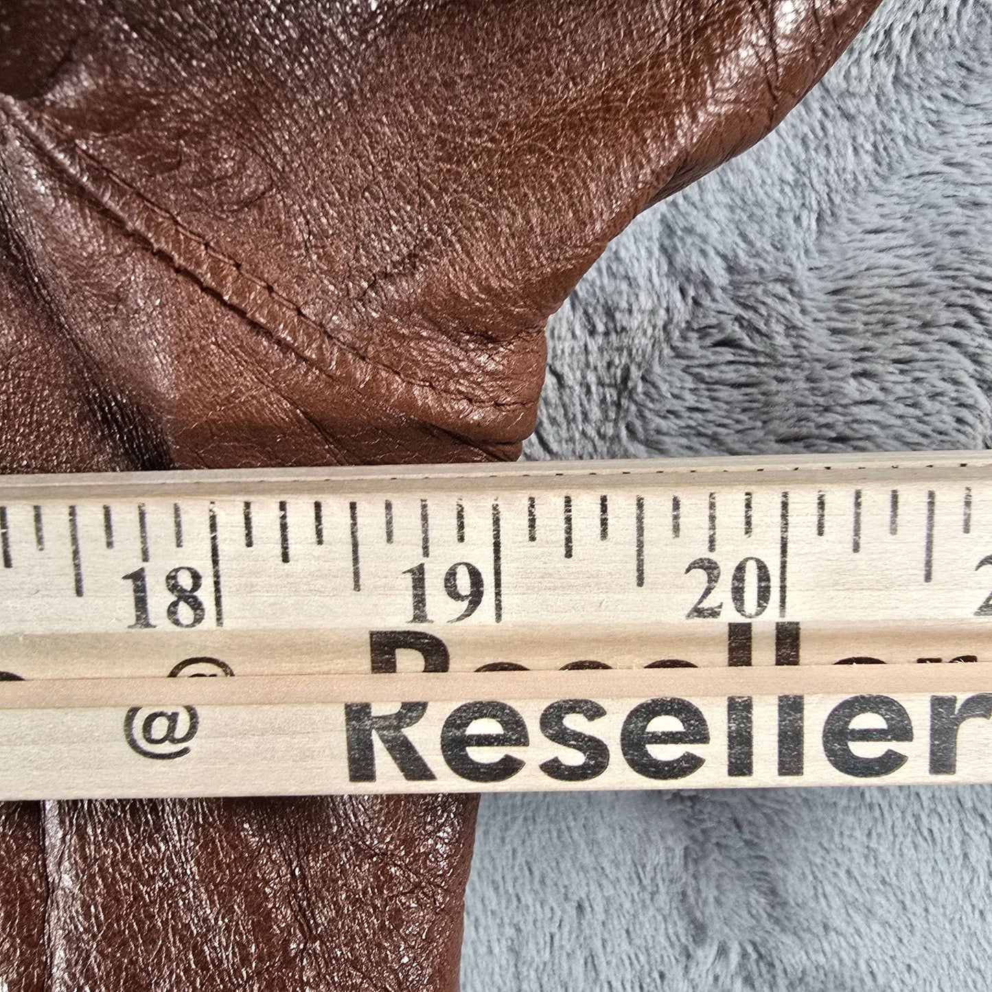 Vintage 1970s Ralph Edwards Ideal Zipper Full-Zip Brown Leather Jacket (Medium)